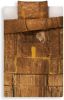 SNURK Le Clochard dekbedovertrek 100% percaline katoen Lits-jumeaux (240x200/220 cm + 2 slopen) Zand online kopen