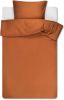 Essenza Minte Dekbedovertrek Lits jumeaux(240x200/220 Cm + 2 Slopen) Katoen Satijn Leather Brown online kopen