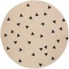 Ferm Living Jute Black Triangles Vloerkleed Large online kopen
