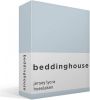 Beddinghouse Jersey Lycra Hoeslaken 95% Gebreide Katoen 5% Lycra Lits jumeaux(180/200x200/220 Cm) Light Blue online kopen