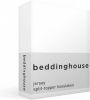 Beddinghouse Jersey Split topper Hoeslaken 100% Gebreide Jersey Katoen Lits jumeaux(200x200/220 Cm) White online kopen