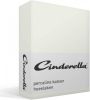 Cinderella Basic Percaline Katoen Hoeslaken 100% Percaline Katoen Lits jumeaux(160x200 Cm) Ivory online kopen
