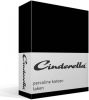 Cinderella Basic Percaline Katoen Laken 100% Percaline Katoen 1 persoons(160x260 Cm) Zwart online kopen