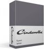 Cinderella Flanel Laken 100% Geruwde Flanel katoen Lits jumeaux(240x260 Cm) Grijs online kopen