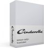 Cinderella Katoen satijn Hoeslaken 100% Katoen satijn Lits jumeaux(180x200 Cm) Light Grey online kopen