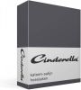 Cinderella Katoen satijn Hoeslaken 100% Katoen satijn 2 persoons(140x210 Cm) Anthracite online kopen