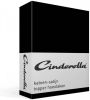 Cinderella Katoen satijn Topper Hoeslaken 100% Katoen satijn Lits jumeaux(180x220 Cm) Black online kopen