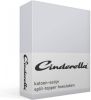Cinderella Satijn Split topper Hoeslaken 100% Katoen satijn Lits jumeaux(160x210 Cm) Light Grey online kopen
