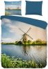 Good Morning Windmill Dekbedovertrek 2 persoons(200x200/220 Cm + 2 Slopen) Katoen Multi online kopen