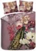 Heckett & Lane Fonda Dekbedovertrek Lits jumeaux(260x200/220 Cm + 2 Slopen) Pu Floral Pink online kopen
