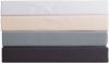 Walra jersey hoeslaken extra hoog 100% gebreide katoen Lits-jumeaux (180/200x200/220 cm) Wit online kopen