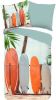 Good morning Tweezijdig te gebruiken overtrekset Surf met strandmotief(2 delig ) online kopen