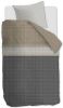Beddinghouse Bardot dekbedovertrek 100% katoen 1-persoons (140x200/220 cm + 1 sloop) Anthracite online kopen