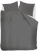 Beddinghouse Organic Basic Dekbedovertrek Lits jumeaux(240x200/220 Cm + 2 Slopen) Katoen Grey online kopen