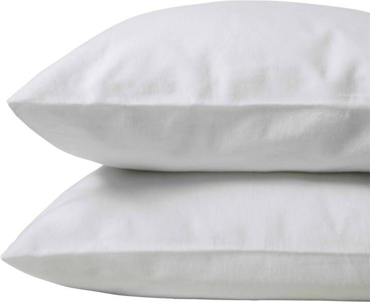Essenza katoenen molton kussensloop (60x70 cm) (set van 2) -  Dekbedovertrekshoponline.be