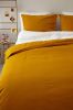 Yumeko overtrekset velvet flanel indian yellow 200x220 + 2/60x70 online kopen