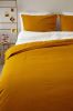 Yumeko overtrekset velvet flanel indian yellow 240x220 + 2/60x70 online kopen